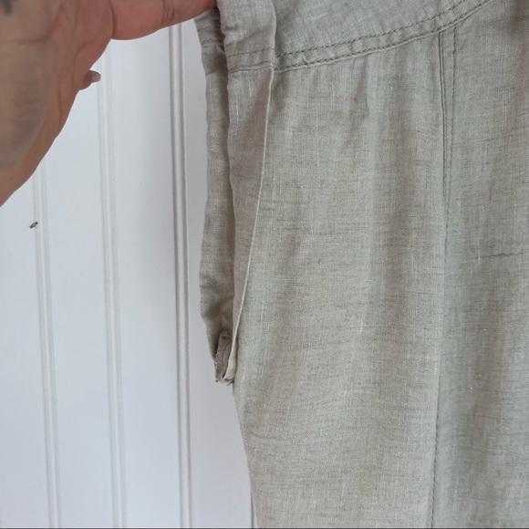 Caslon Pure Linen Shirt Dress Medium - Picture 3 of 12